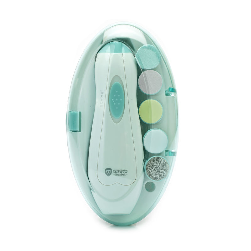 2 Speed Electric Baby Nail Trimmer With 6 Grinding Heads